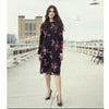 Tessa Dress Black Floral