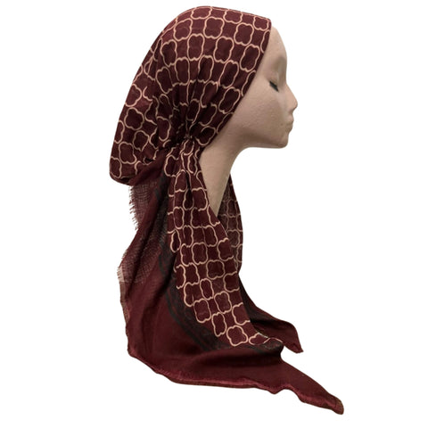 Clover Print Headscarf Dacee