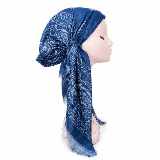 Bandana Print Headscarf Dacee