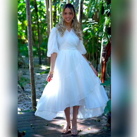 White Love Shack Dress