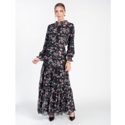 Zoe Maxi Pink & Green Roses Adina LV