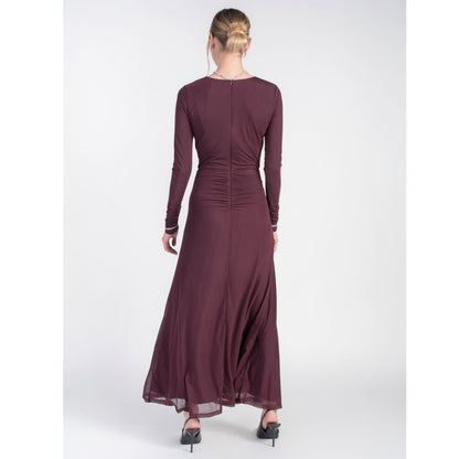 Monique Maxi Dress Plum Adina LV