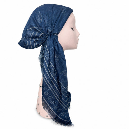 Paisley Print Headscarf Dacee
