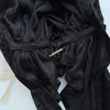 Black Velvet Pre-tied Scarf Valeri