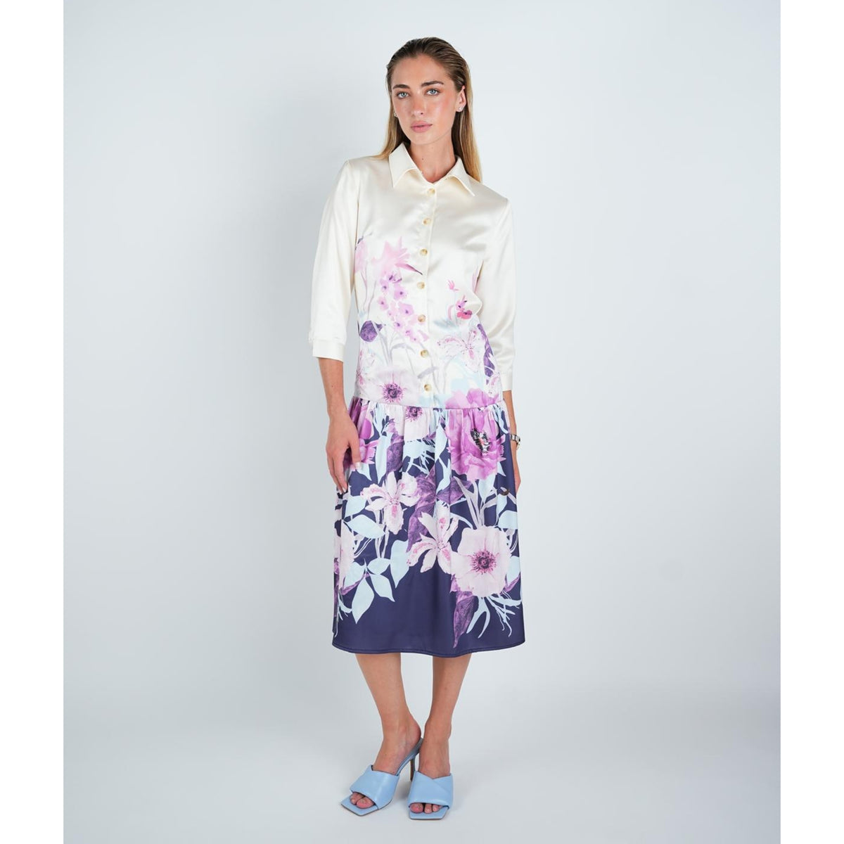 Violet Garden Dress - The Mimi Boutique