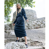 Slate Satin Dress