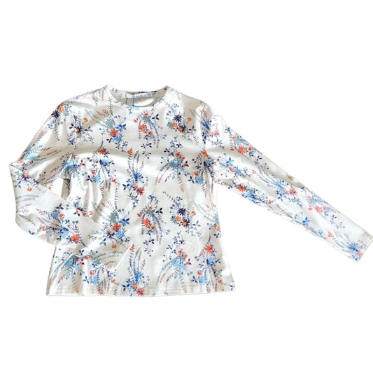 Flower Bouquet Print Tshirt Lilac Teen - The Mimi Boutique