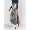 Patchwork Tiered Maxi Skirt Adina LV