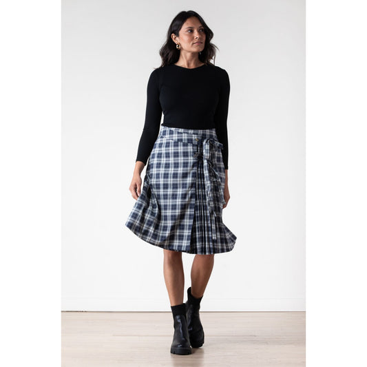 Pandia Skirt Lunella Twilight Plaid - The Mimi Boutique