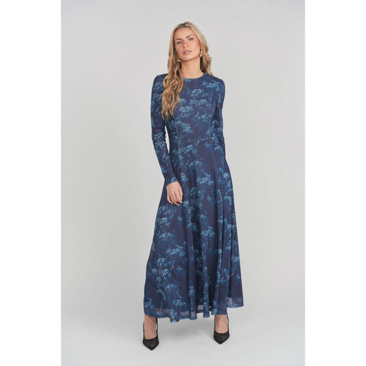 Caelia Dress Indigo Grove
