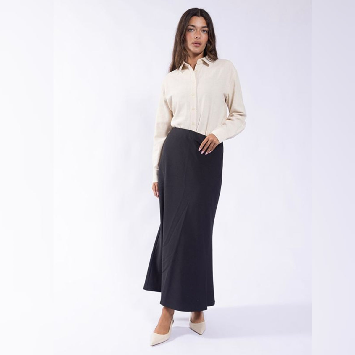 Black Basic Skirt