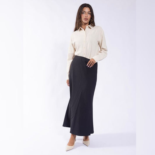 Black Basic Skirt