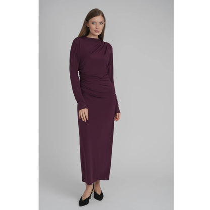 Side Cinch Dress Berry