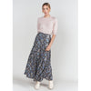 Turkish Floral Tiered Maxi Skirt Adina LV