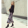 Cosmo Slip Skirt Lilac Floral