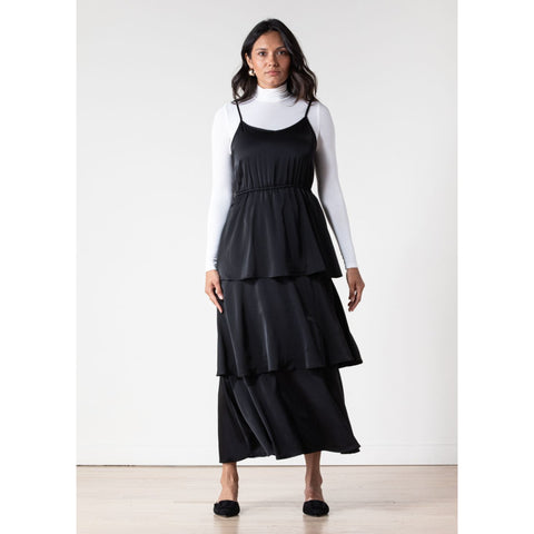 Black Jumper Dress Lunella