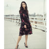 Tessa Dress Black Floral