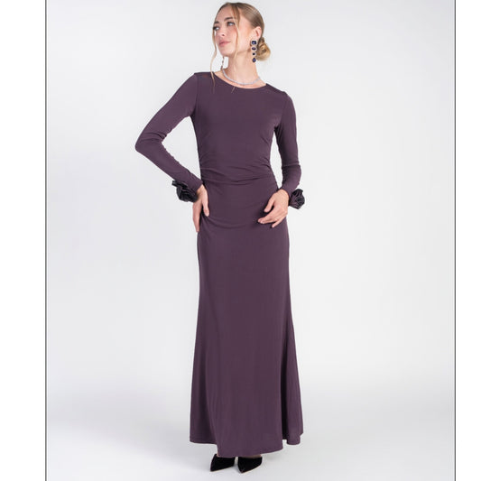 Faye Maxi Deep Plum Adina LV