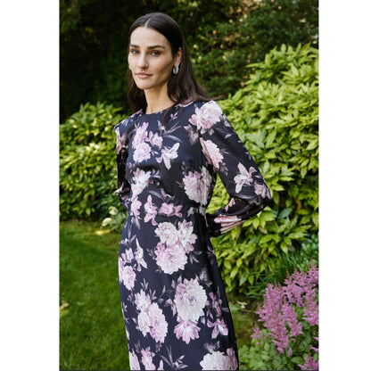 Tiffany Black Floral Dress
