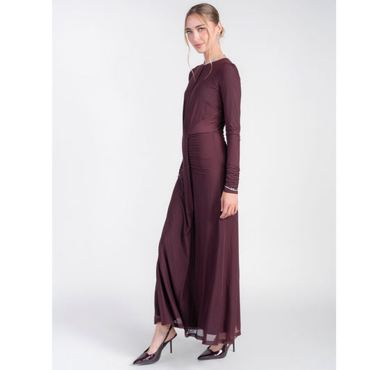 Monique Maxi Dress Plum Adina LV