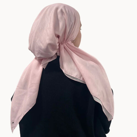 Powder Pink Solid Headscarf Valeri (Many Styles)