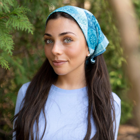 Coastal Paisley Bandana Nicsessories