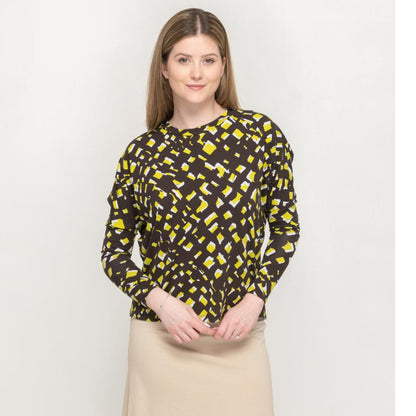 Dolman Monkey Top Brown/Green
