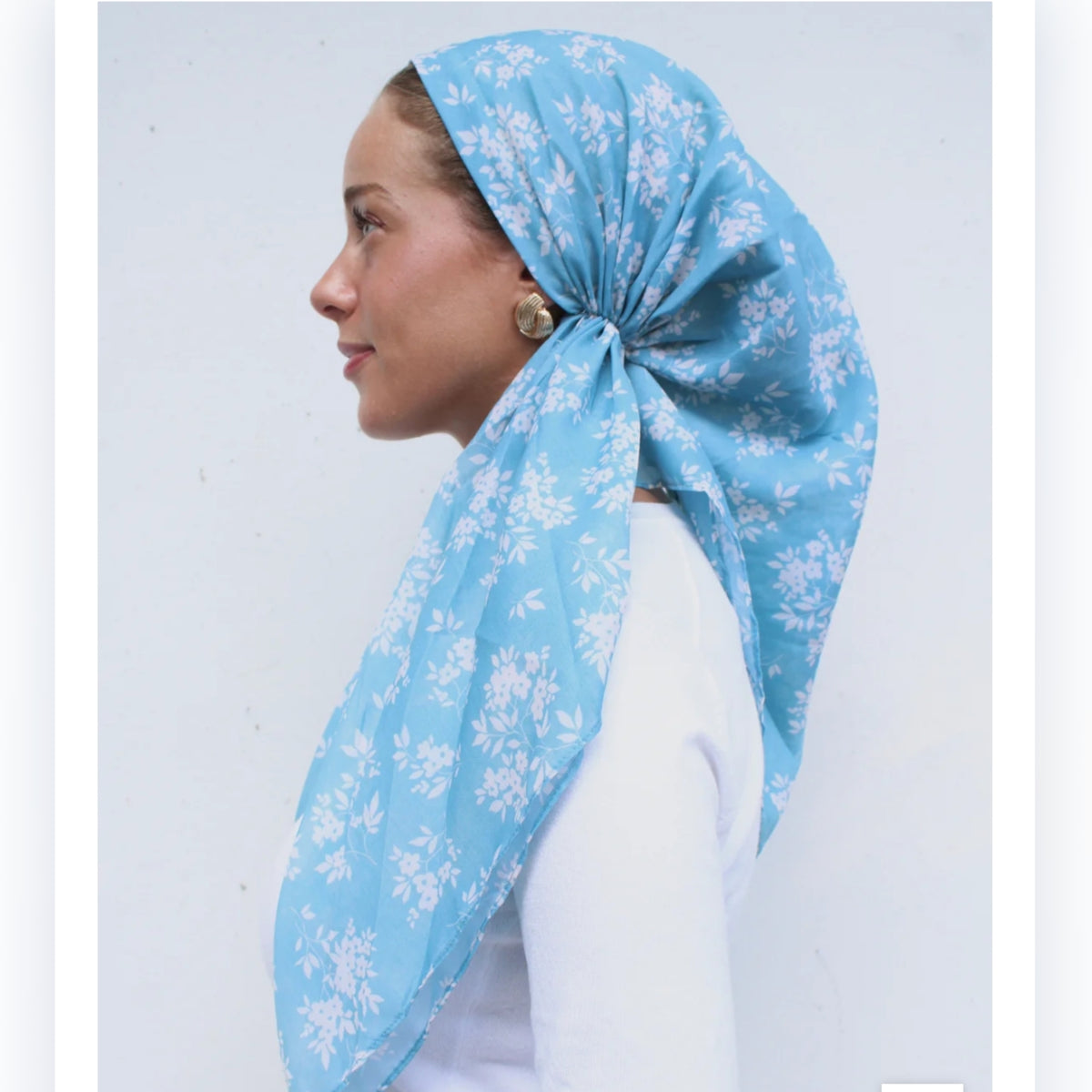 Bluebell Meadow Headscarf SB
