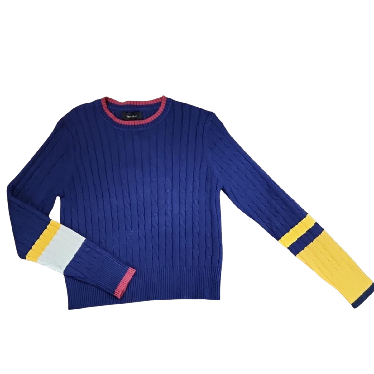 Contrast Sweater Lilac Teen - The Mimi Boutique