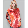 Fire Tye Dye Sweatshirt Hoodie