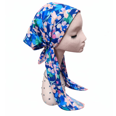 Abstract Floral Headscarf Itsyounique