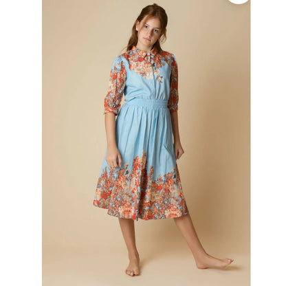 Rafi Floral Printed Skirt Teen