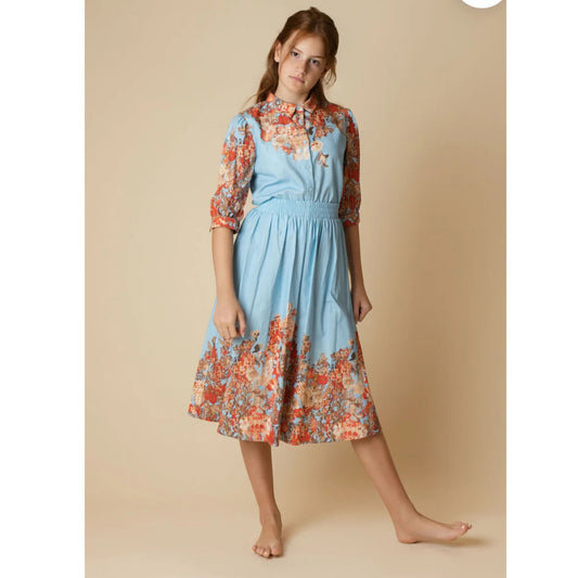 Rafi Floral Printed Skirt Teen