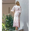 Eyelet Lace Midi Dress