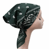 Paisley Cotton Bandana Pre-tied Headscarf  Revaz