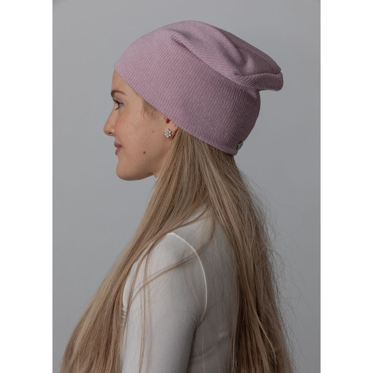 Heathered Knit Beanie Valeri