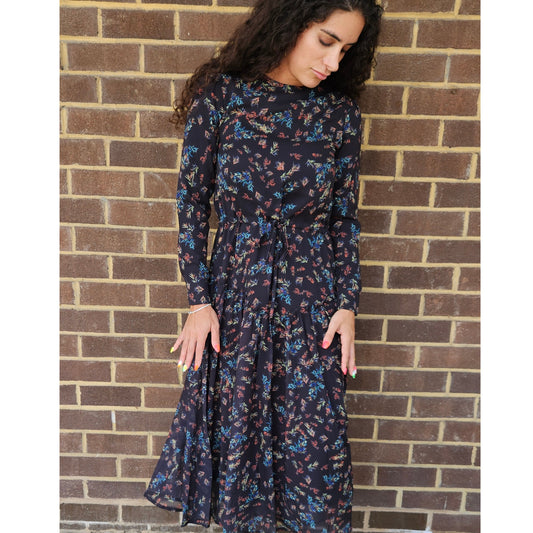 Taffy Drawstring Dress Lilac Teen - The Mimi Boutique