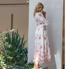 Eyelet Lace Midi Dress