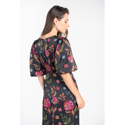 Marlo Dress Artwork Floral Adina LV
