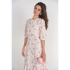 Daliah Dress Pink Cotton Floral