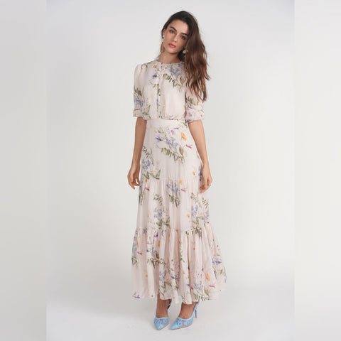 Zoe Maxi 2.0 Yellow Fields Adina LV - The Mimi Boutique