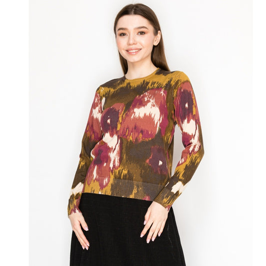 Maize Multi Color Sweater - The Mimi Boutique