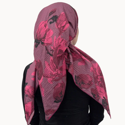 Berry Magnolia Headscarf Valeri (Many Styles)