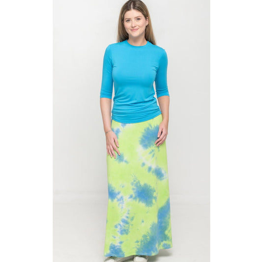 Neon Tie Dye Skirt