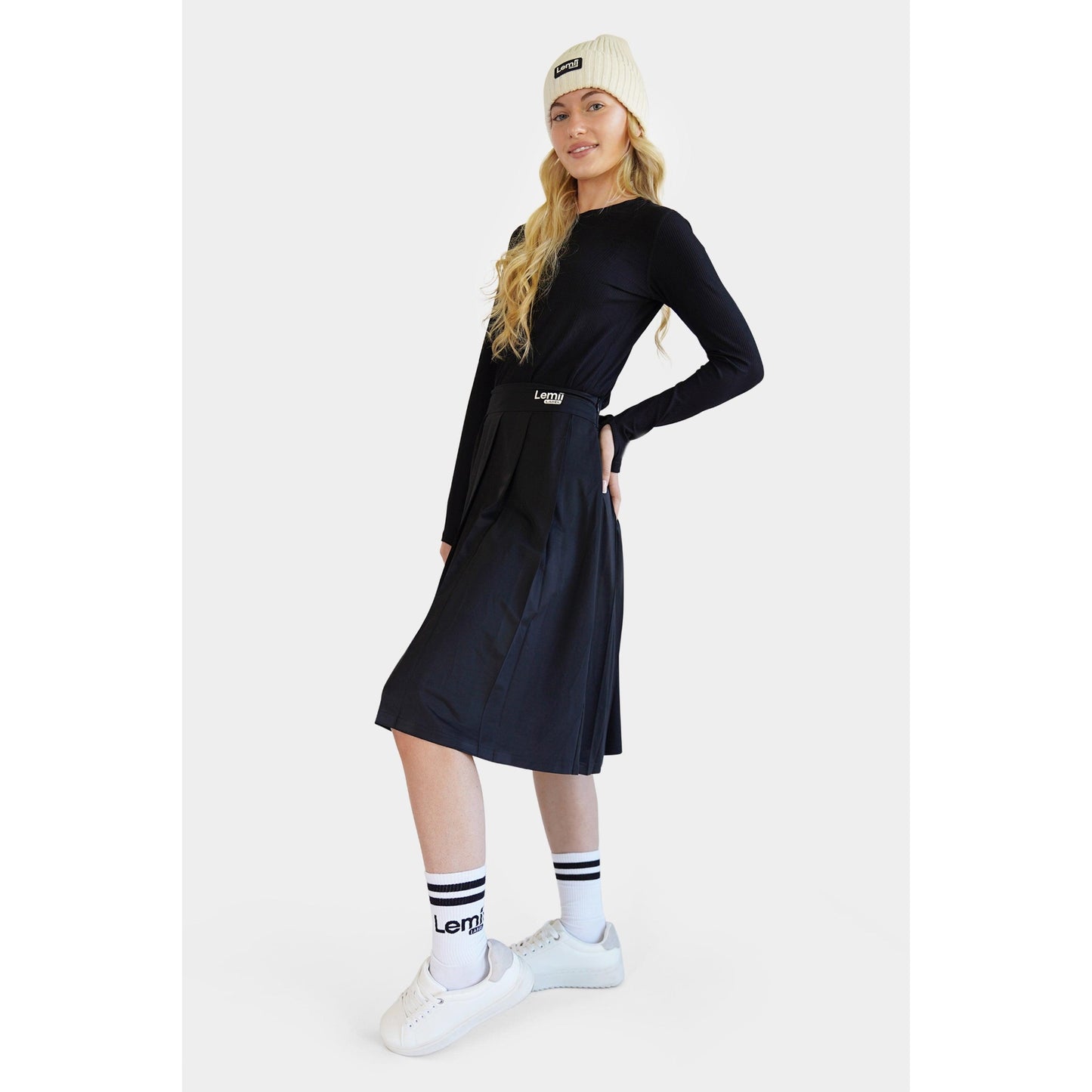 Pleated Athletic Skirt