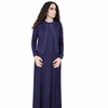 Piping Sleeveless Maxi Dress Set Navy