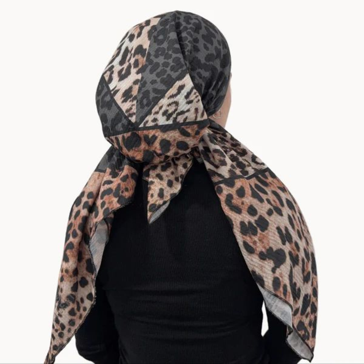 Leopard Mix Headscarf Valeri (Many Styles) - The Mimi Boutique
