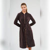 Hoodie Long Dress Chocolate DF