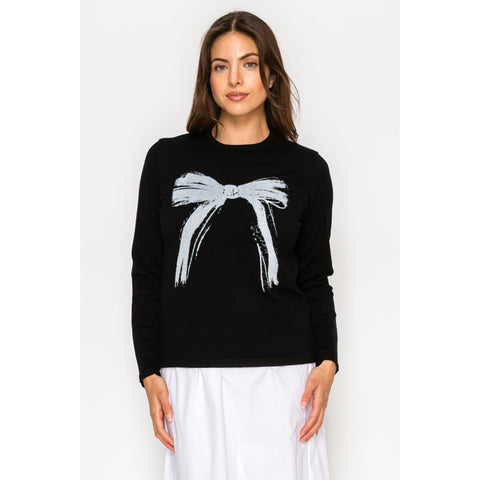 Bow Sweater Yal - The Mimi Boutique