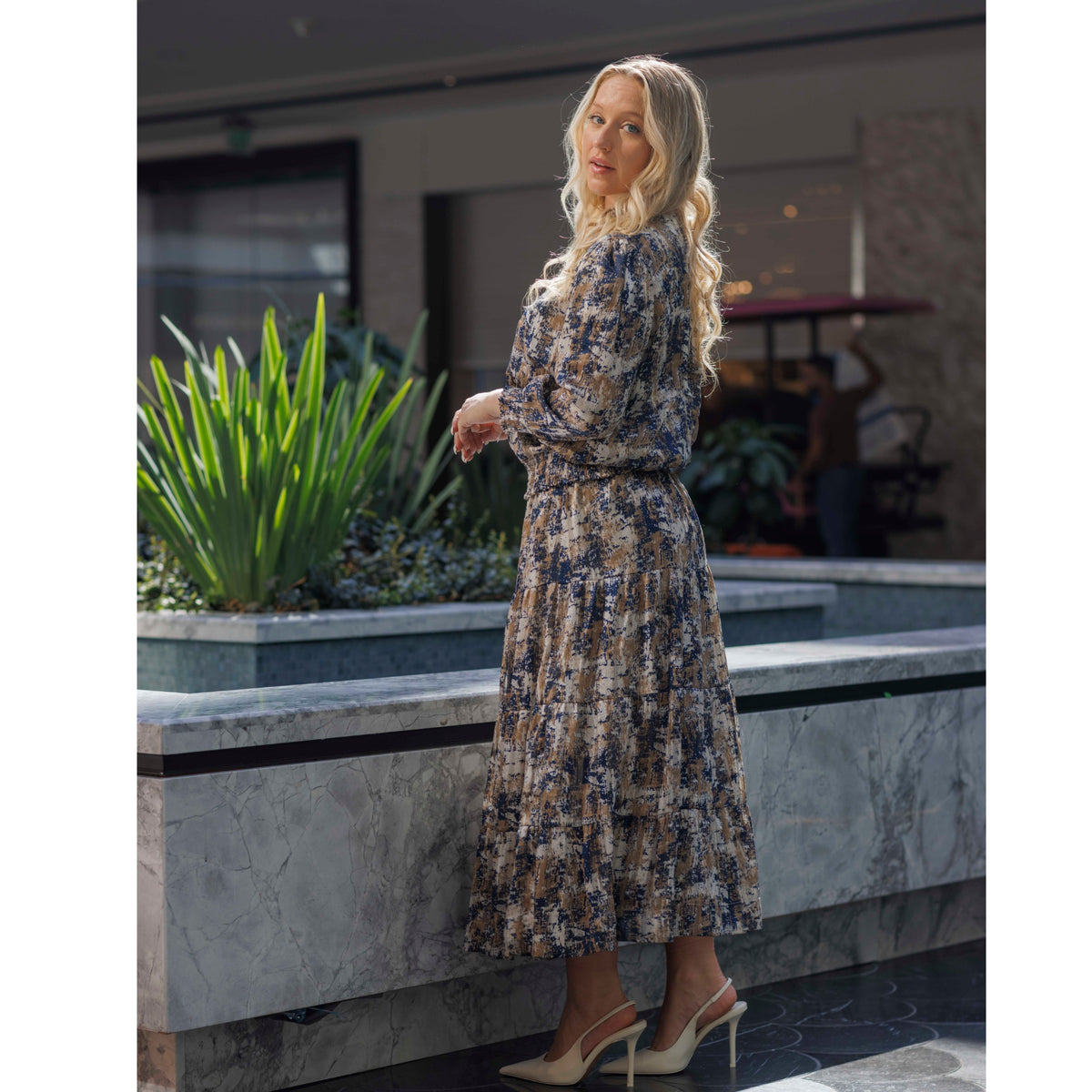Graphite Lurex Set Sold as Separates